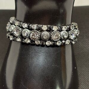 Riva American Diamond Stretch Bracelet Trio